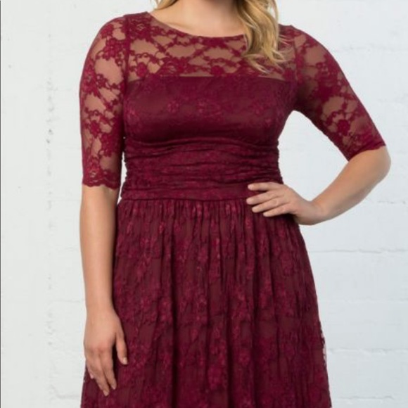Kiyonna Luna Lace Dress size 2X (18/20) - Picture 4 of 5